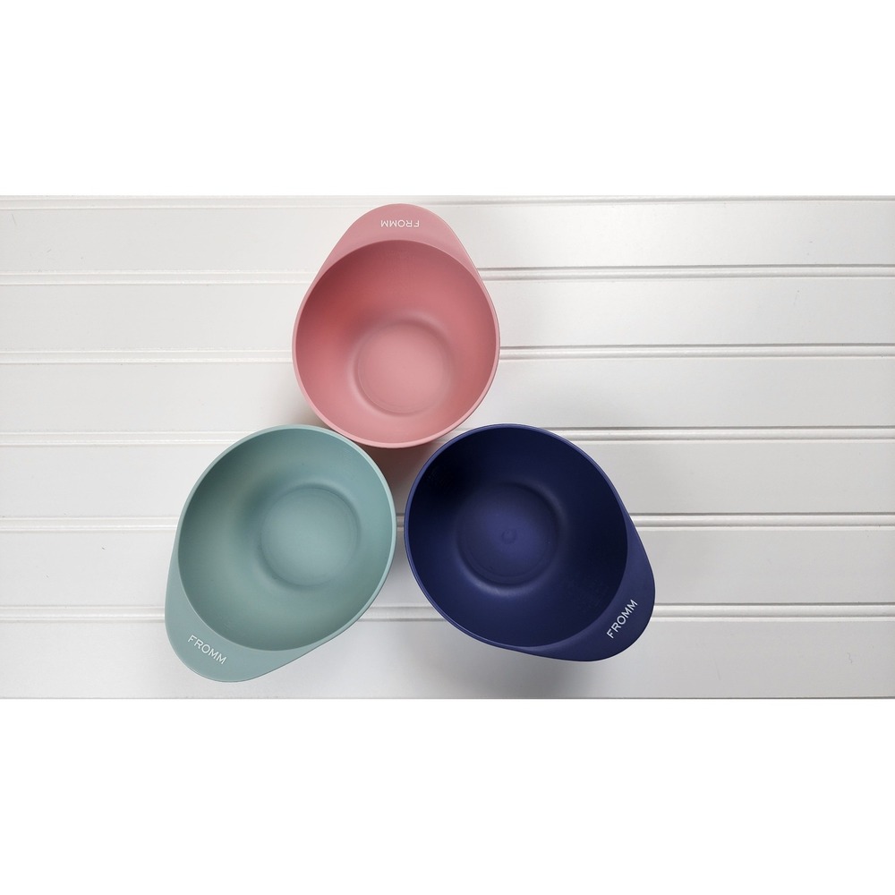 FROMM Color Bowls Set of 3 for Hair Coloring 10oz‎ mixing bowls - NEW